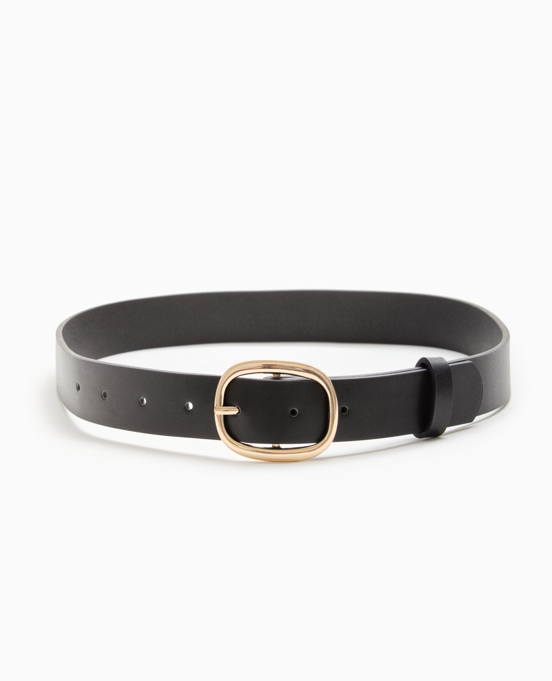 Ceinture avec boucle ovale