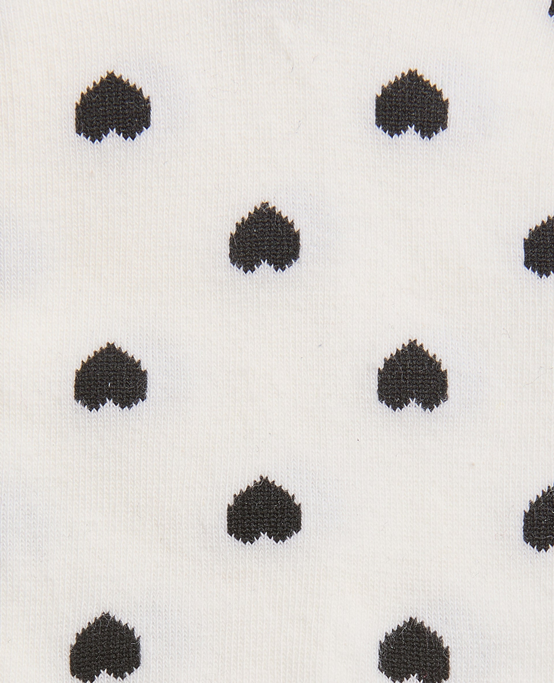 Lot de 2 paires de chaussettes motif cœurs