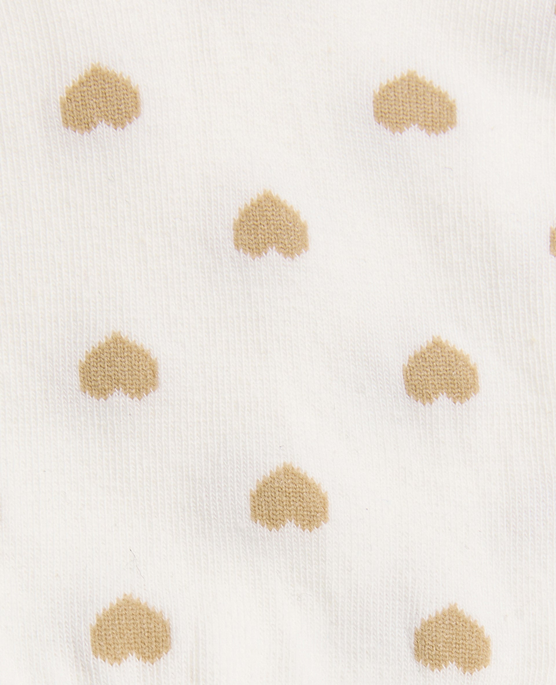 Lot de 2 paires de chaussettes motif cœurs