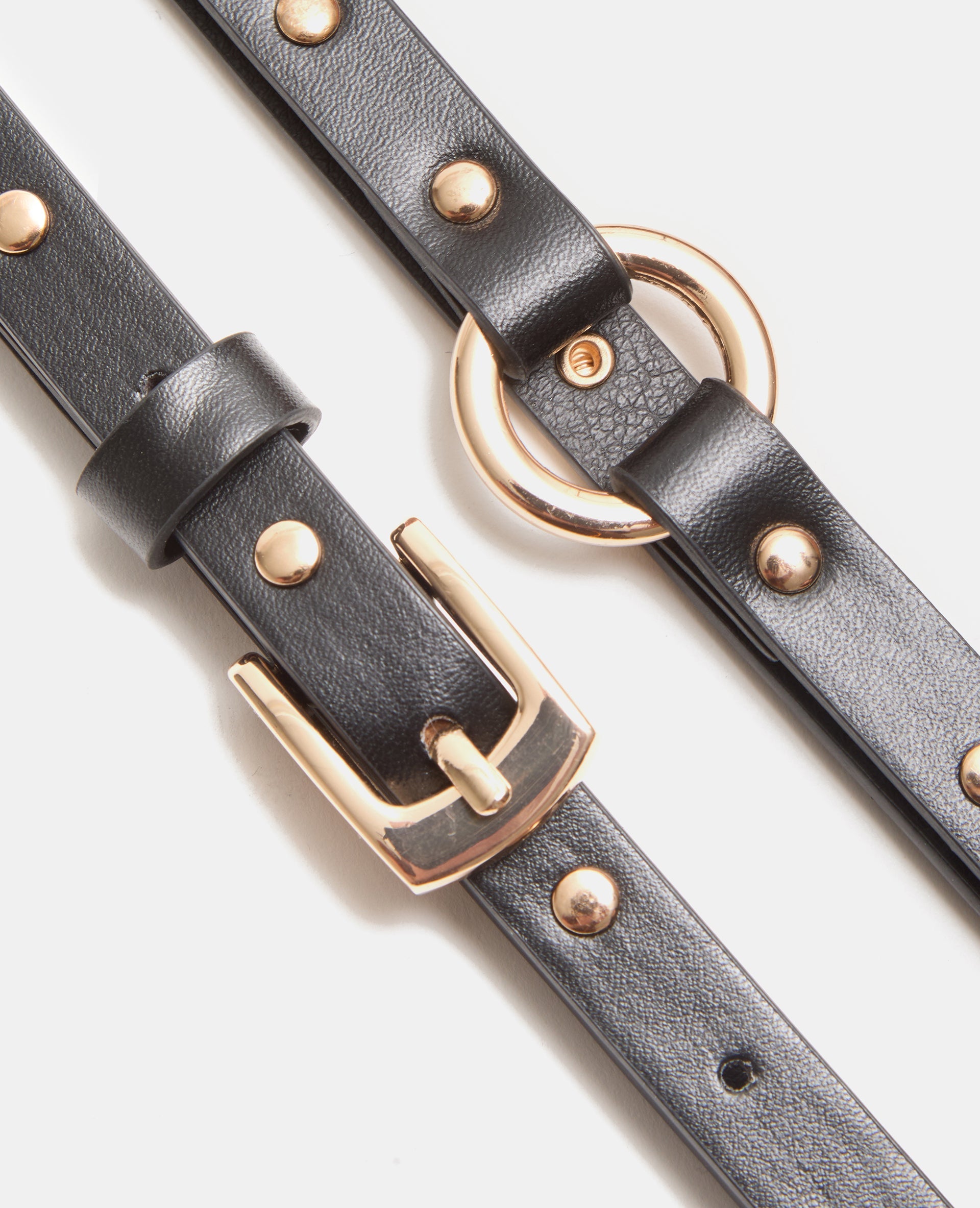 Ceinture double avec clous