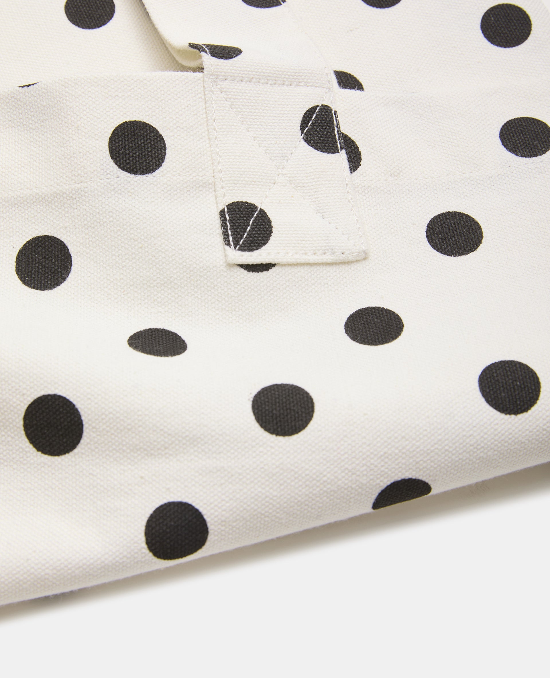 Tote bag en toile avec pois