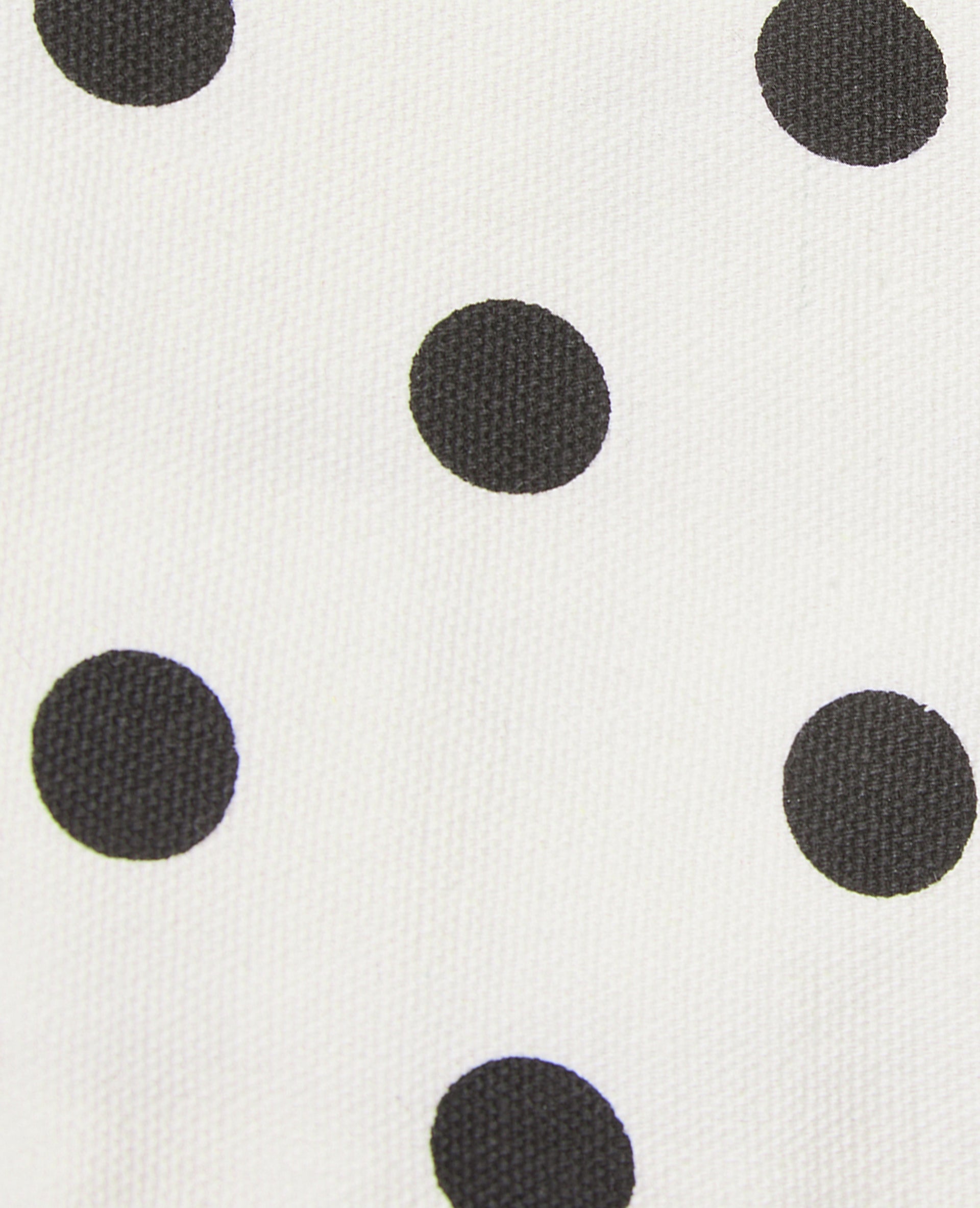 Tote bag en toile avec pois