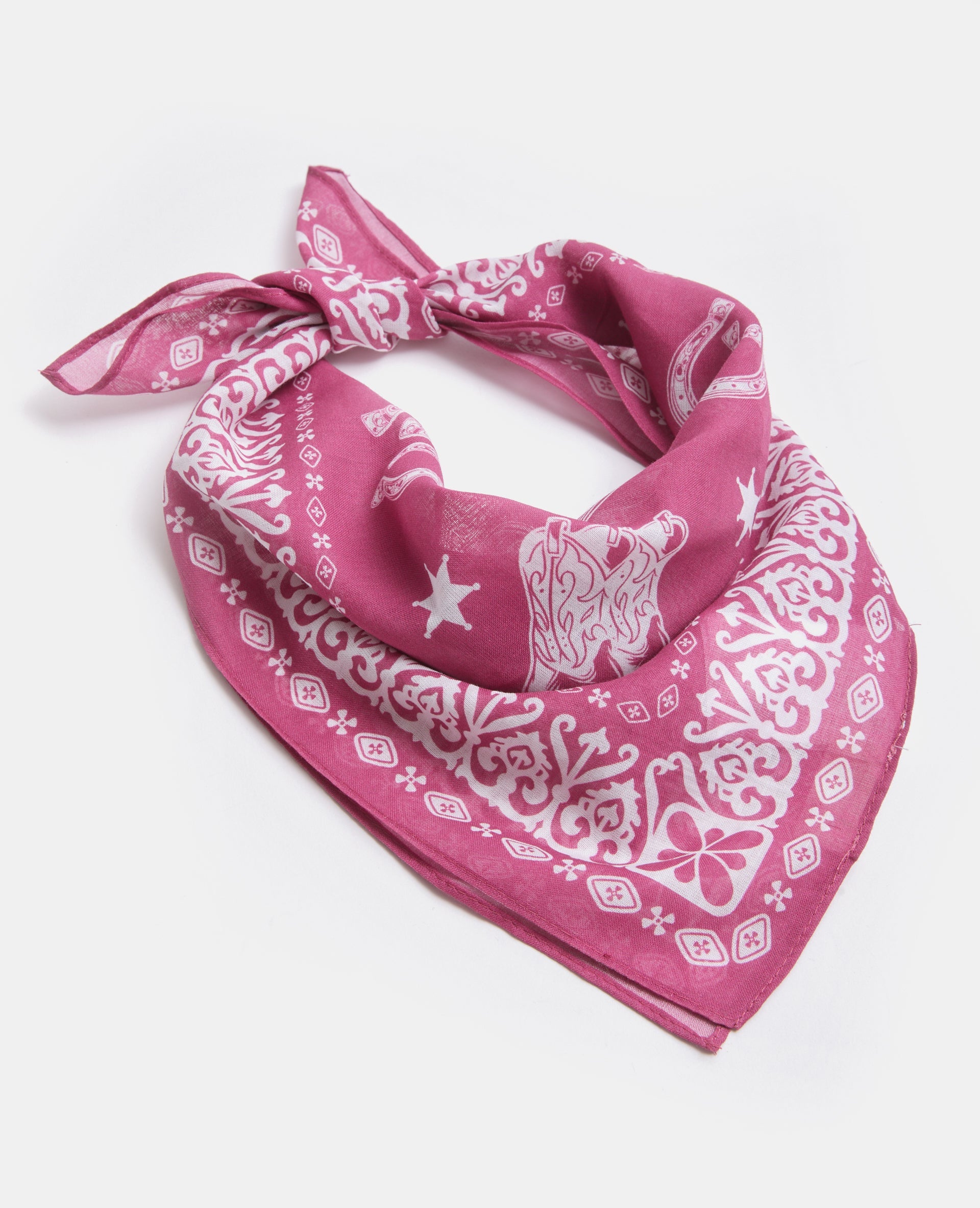 Foulard bandana avec santiags