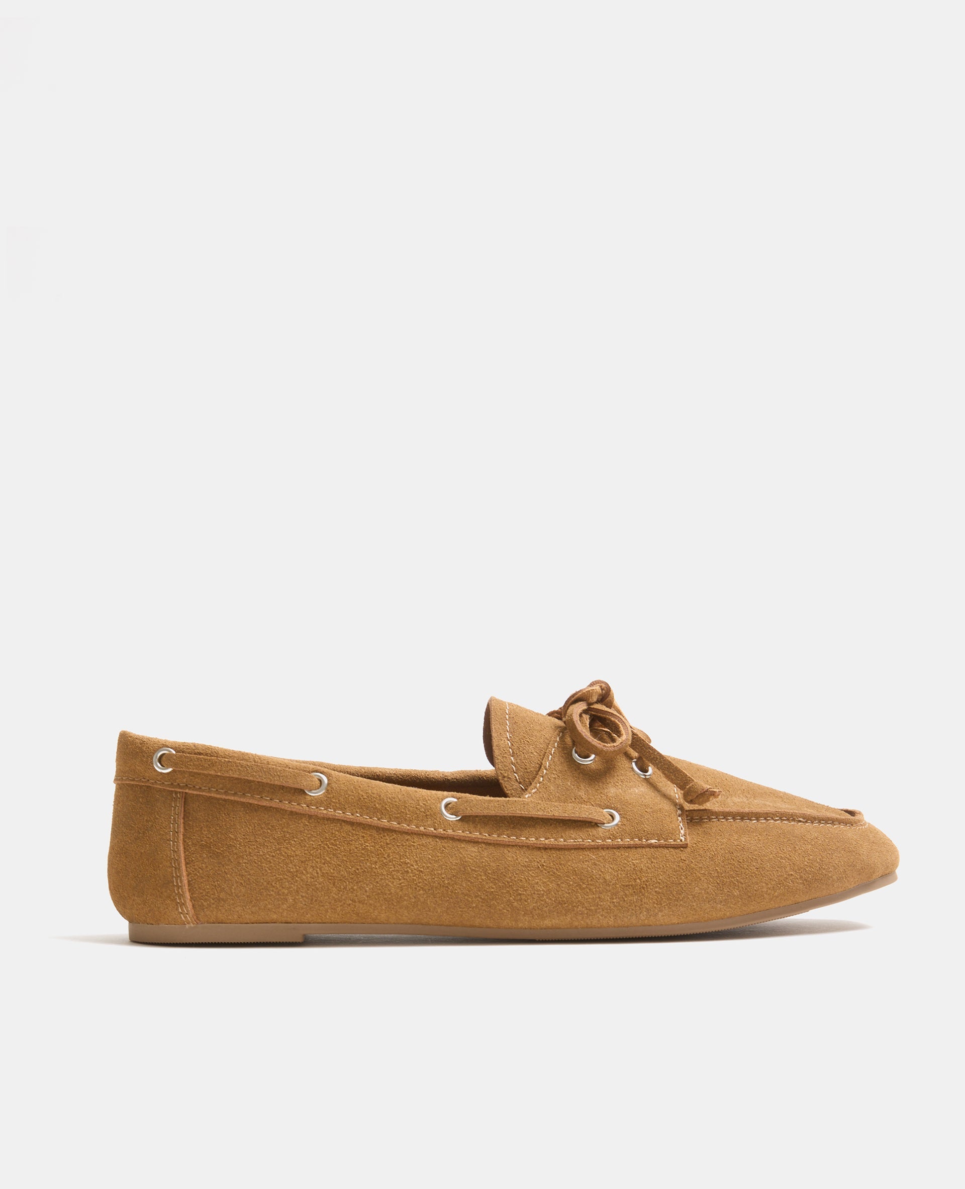 Mocassins en suédine