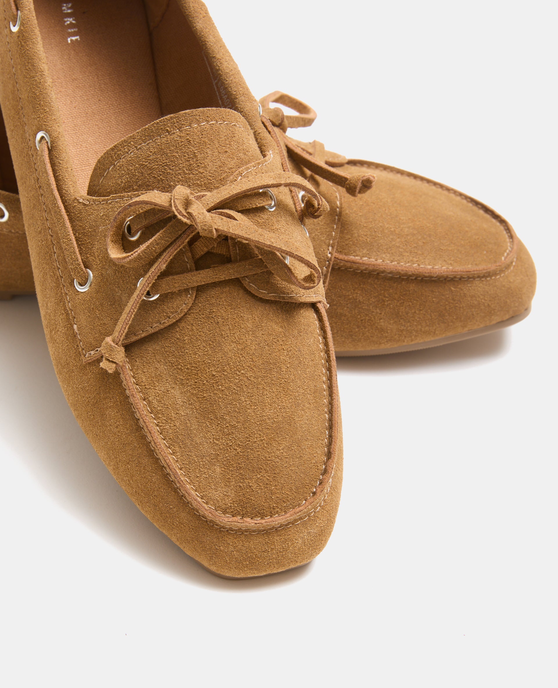 Mocassins en suédine