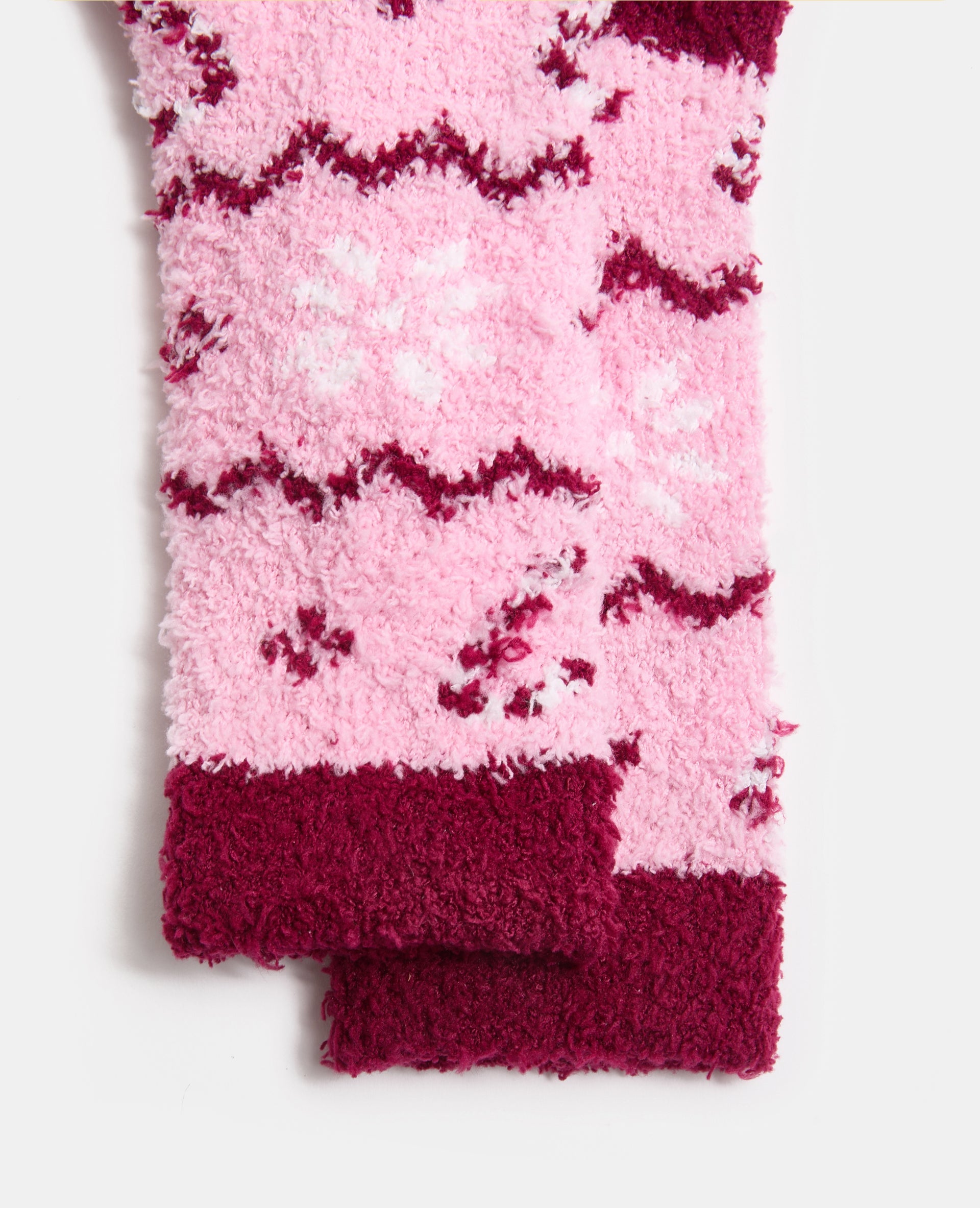 Paire de chaussettes fluffy avec motifs de Noël