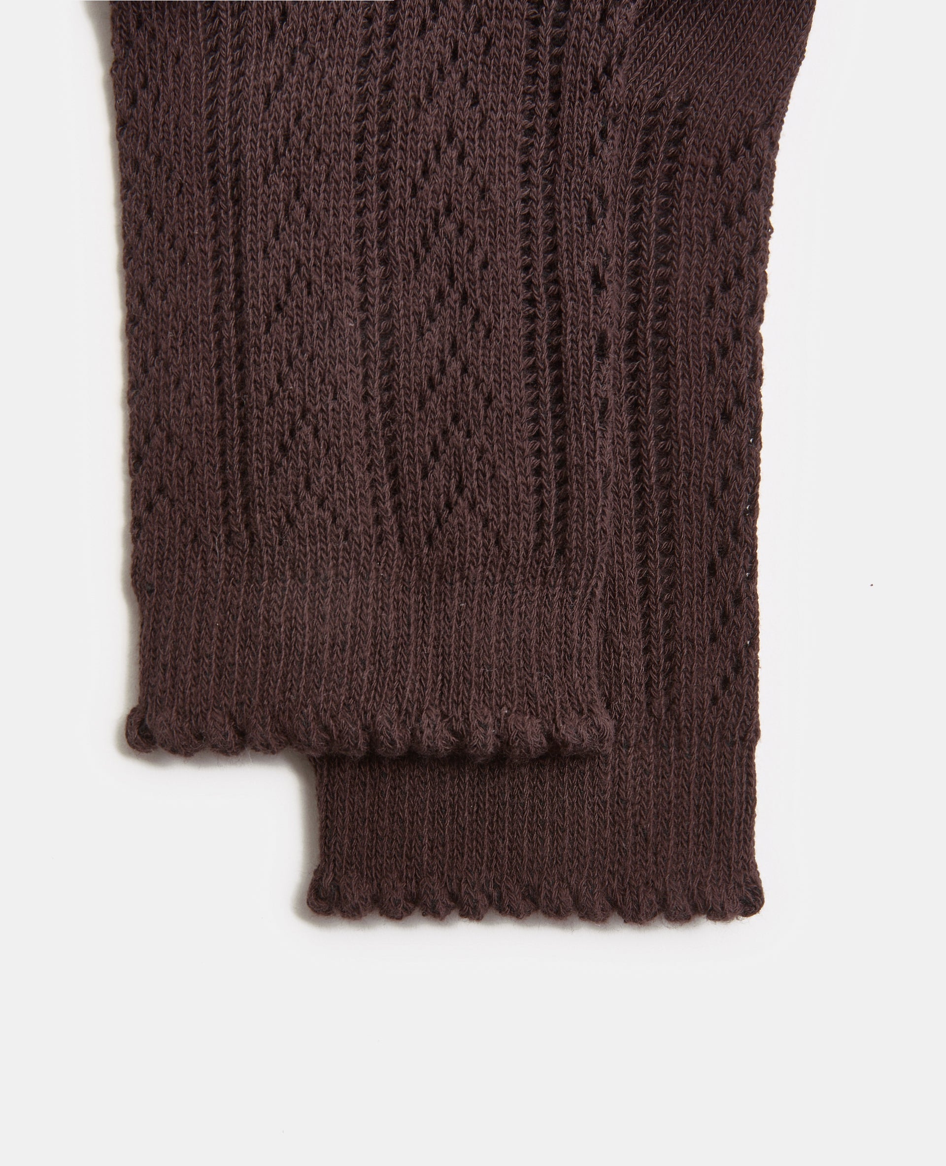 Paire de chaussettes en maille ajourée