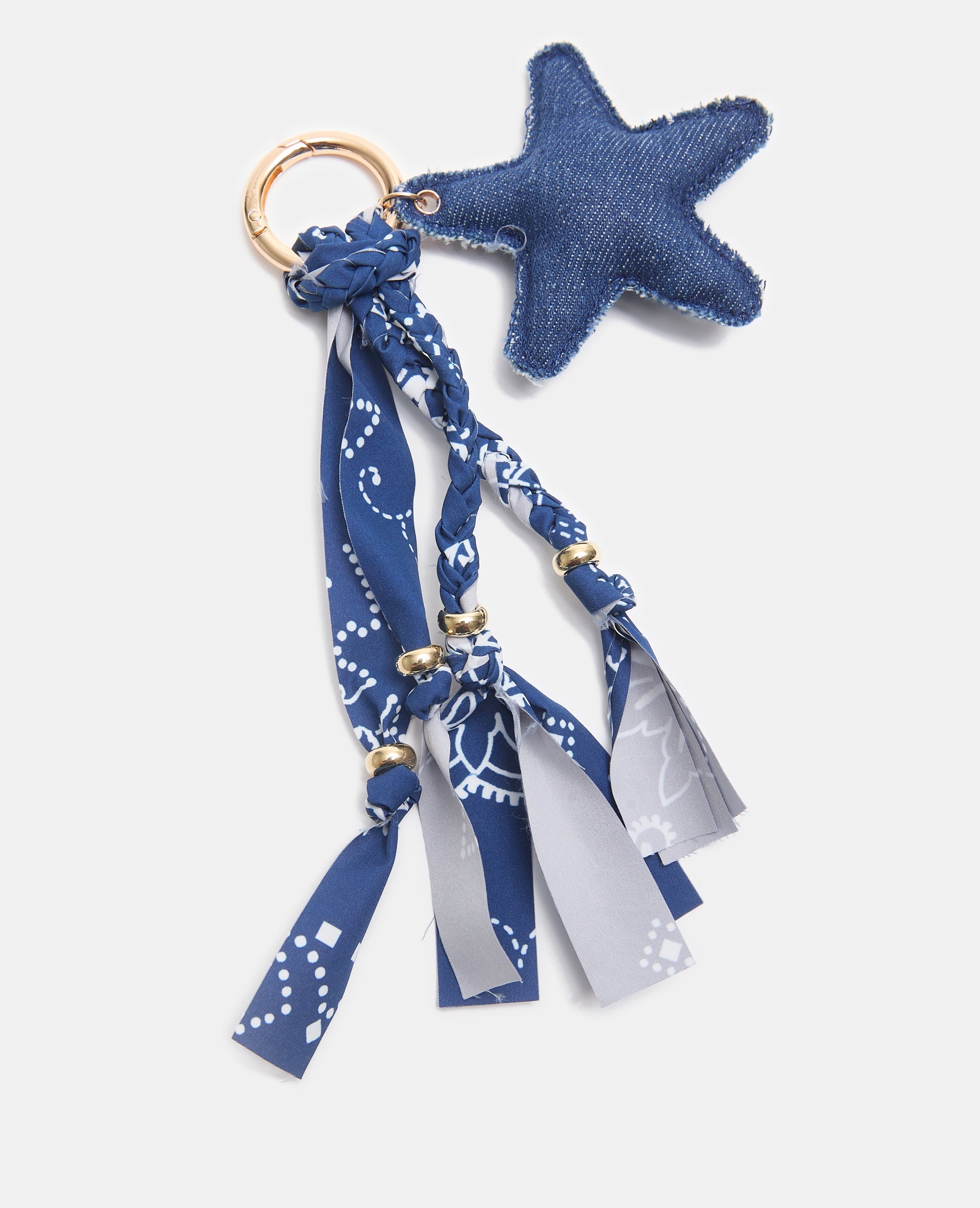 Déco de sac avec étoile jean
