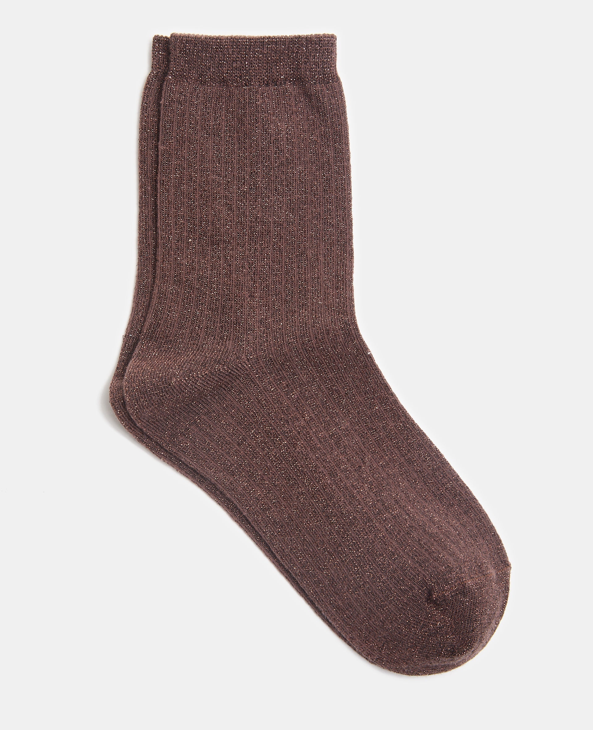 Paire de chaussettes avec fils lurex