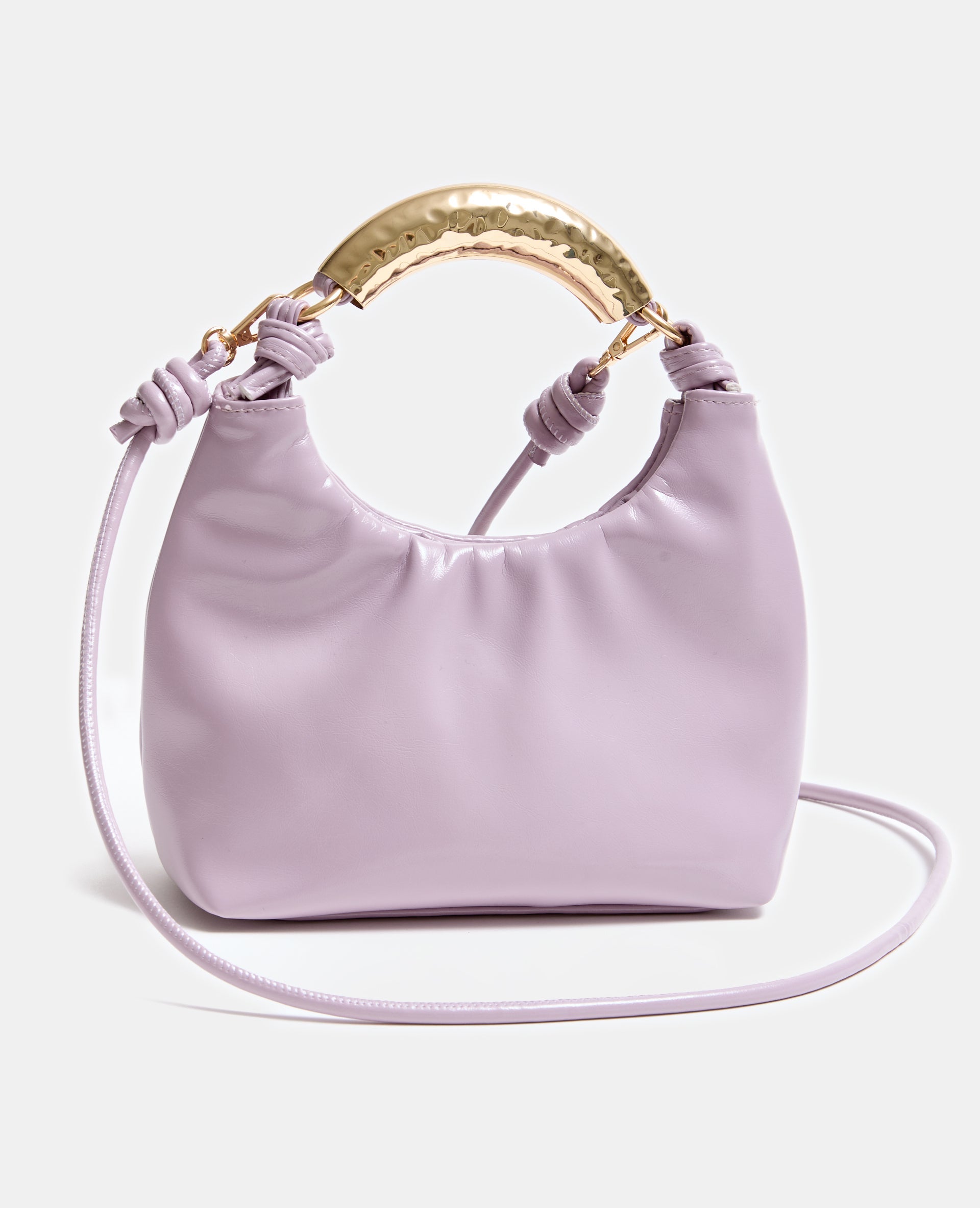 Sac avec poignée bijou et bandoulière