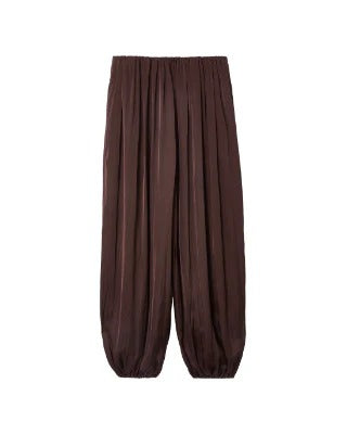 Pantalon parachute avec liens élastiqués